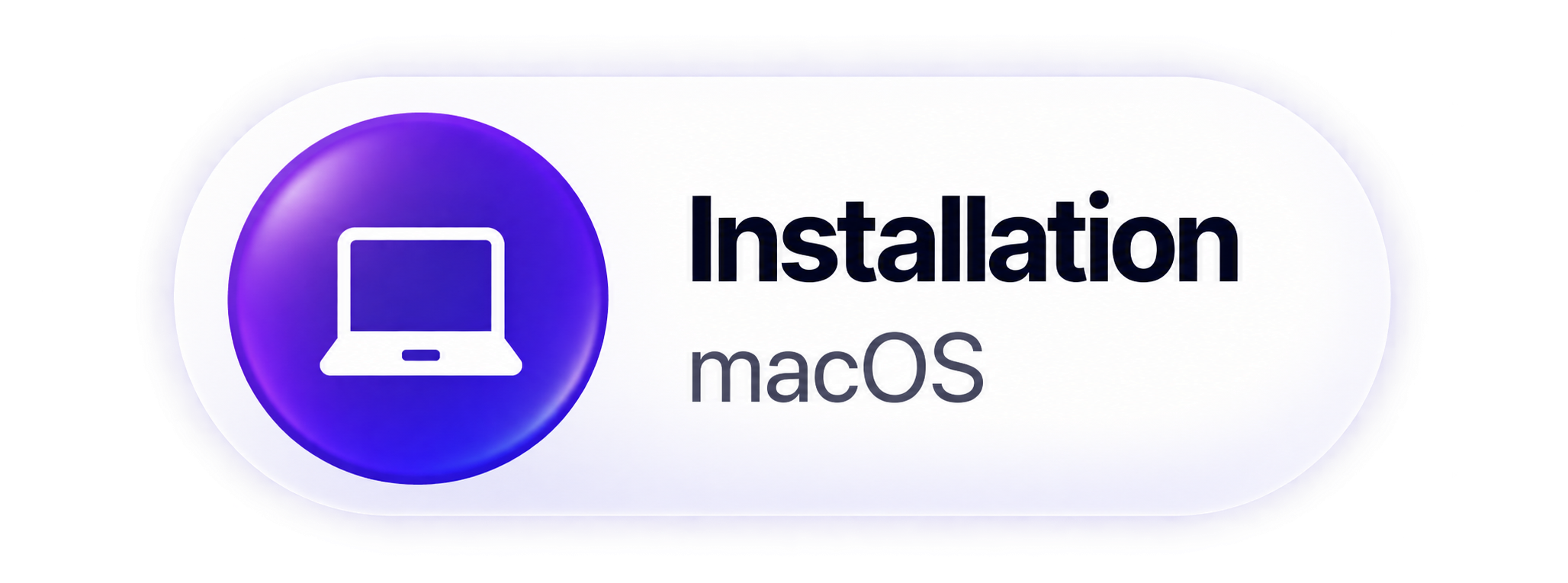 Installation macOS